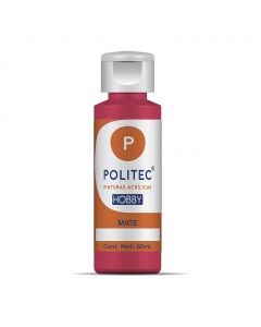 Pintura Acrílica Politec Geranio de 60 ml