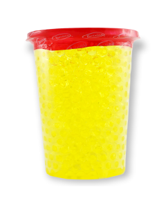 Hidrogel Hidratado Perla chica Amarillo