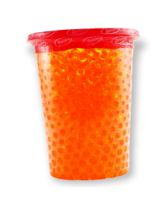 Hidrogel Hidratado Perla chica Naranja