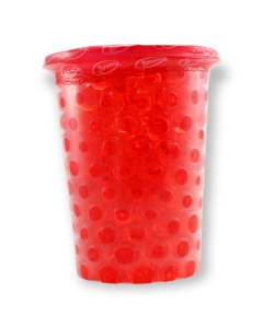 Hidrogel Hidratado Perla Grande Rojo
