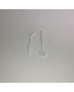 Cuchara de Plástico Mini Blanco