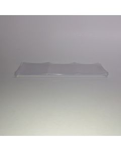Plato de Plástico Triple Transparente