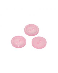 Botón Para Costura Y Manualidades Rosa Pastel #20 13 mm Mod.5019