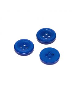 Botón Para Costura Y Manualidades Azul Rey #20 13 mm Mod.5070
