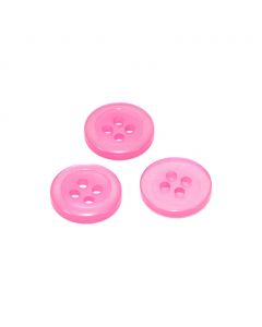 Botón Para Costura Y Manualidades Rosa Pastel #20 13 mm Mod.5070