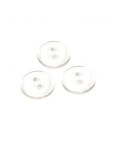Botón Para Costura Y Manualidades Transparente #24 15 mm Mod.10022