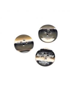 Botón De Cuerno Natural #24 15 mm Mod.10087