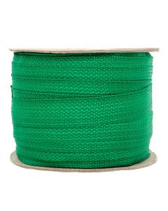 Cinta Rígida Angosta Verde Bandera