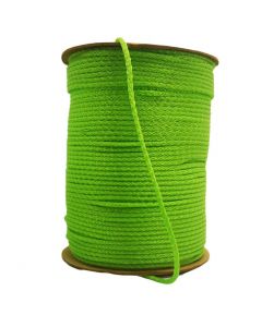 Cordón Macramé Verde Limon