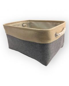 Cesta Organizadora Los Angeles Gris-Beige