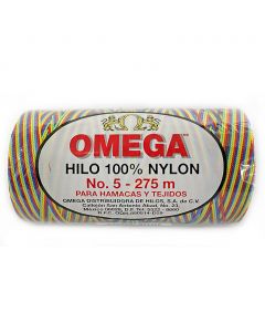 Hilo Nylon #5 color Matizado Multicolor Paquete de 6 pzs