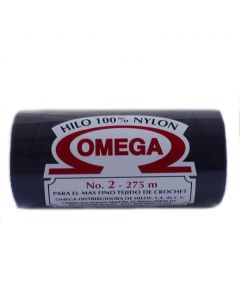 Hilo Nylon #2 color Azul Marino Paq. con 12 pzs