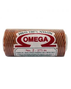Hilo Nylon #2 Matizado color Caramelo paquete de 12 pzs