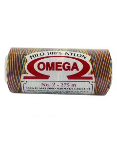 Hilo Nylon #2 Matizado color Multicolor paquete de 12 pzs