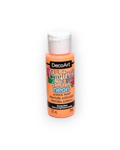 Pintura Acrílica Crafter´s Orange Neon
