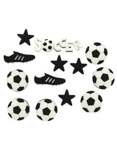 Botones Decorativos Futbol Soccer