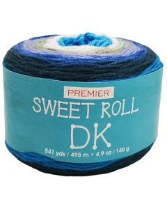 Estambre Sweet Roll DK Multiazul Ligero #3 2005-05