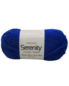Estambre SC Serenity Solid Azul Rey Grueso #5 700-65