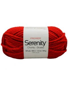 Estambre SC Serenity Solid Rojo Grueso #5 700-66