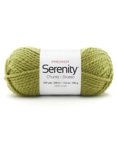 Estambre SC Serenity Solid Verde Lima Grueso #5 700-73