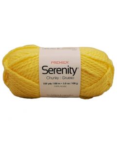 Estambre SC Serenity Solid Amarillo Grueso #5 700-74