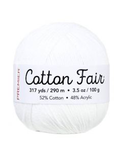 Estambre Cotton Fair White 44588