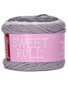 Estambre Sweet Roll Remolino De Plata 1047-11