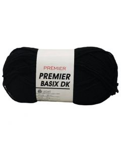 Estambre Basix DK Negro Ligero #3 1142-49