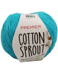 Estambre Cotton Sprout Turquesa Ligero #3 1149-15