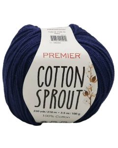 Estambre Cotton Sprout Marino Ligero #3 1149-19