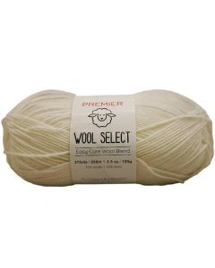Estambre Wool Select Blanco Ligero #3 1151-01