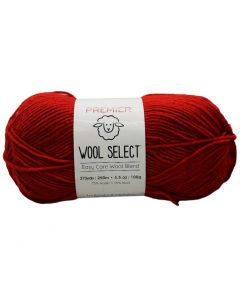 Estambre Wool Select Rojo Ligero #3 1151-06