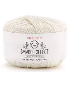 Estambre Bamboo Select Crema Ligero #3 1178-02