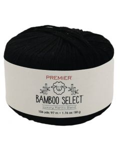 Estambre Bamboo Select Negro Ligero #3 1178-29