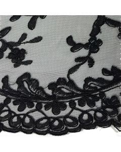 Fiesta Elle Flor Negro