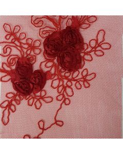 Fiesta Vogue Flor Grande Rojo